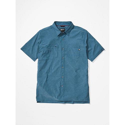 Marmot Clothes Denim NZ - Innesdale Shirts Mens NZ9613824